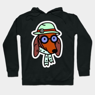 Safari Dachshund Dog Lover Teckel Hoodie